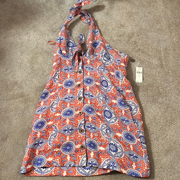 blue and orange anthropologie dress Anthropologie | Dresses | Anthropologie Orange And Blue Dress